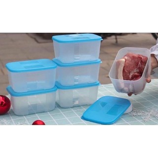 [6 hộp 650ml] Bộ hộp trữ đông Basic Set 6 hộp Tupperware 650ml