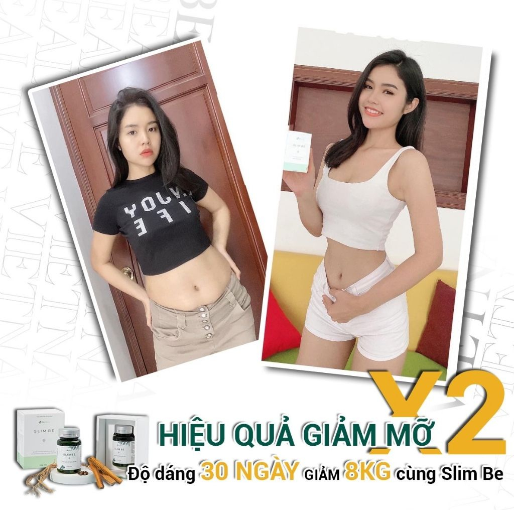 Giảm Cân Slim Be Của BEALIVE Hộp 30 Viên Chính Hãng Giúp Giảm Cân An Toàn Giảm 2 đến 3 Kg Chỉ Sau 15 Ngày