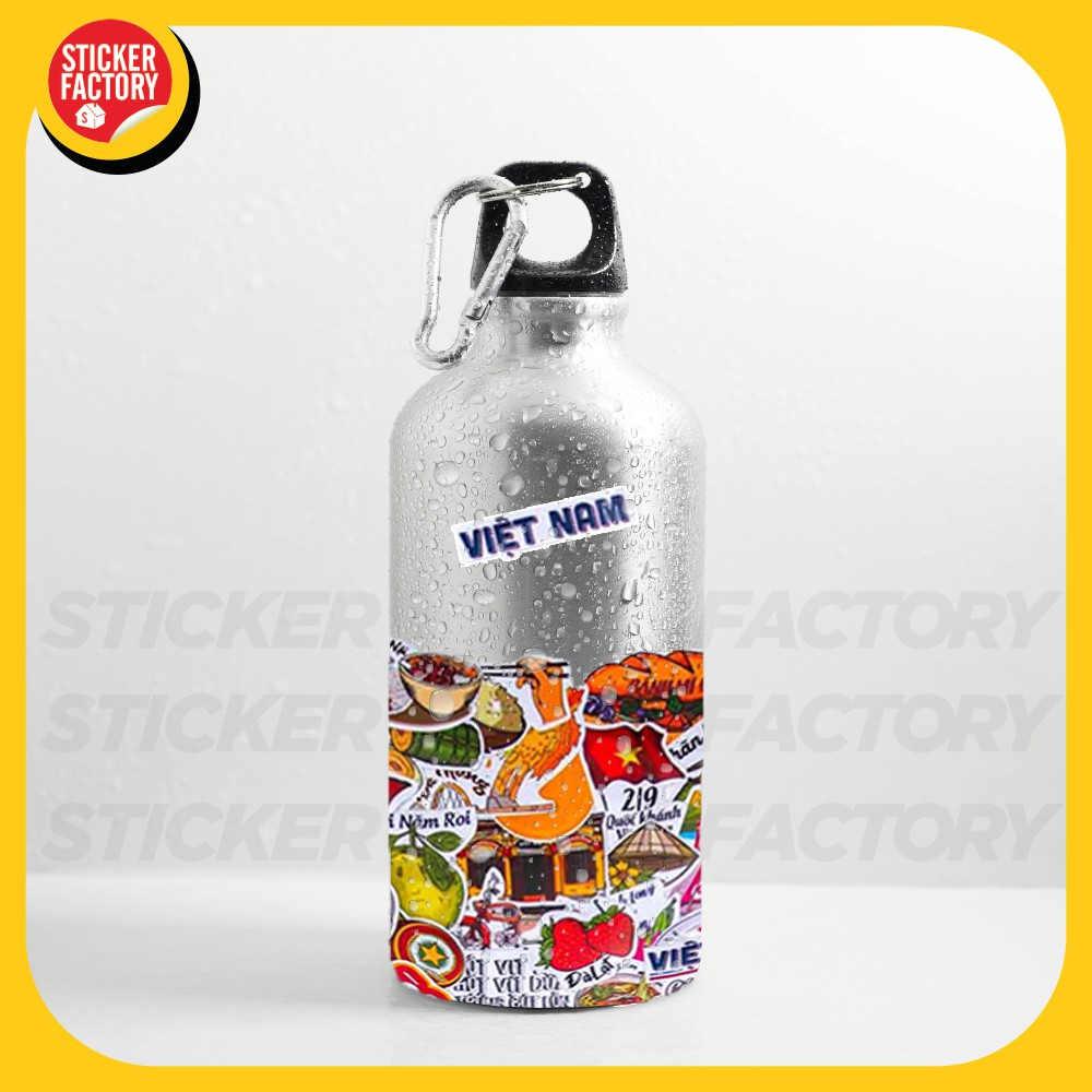 Combo 50 Sticker Superme chống nước sticker dán laptop, điện thoại, đàn guitar, mũ bảo hiểm, vali. - TMT 06