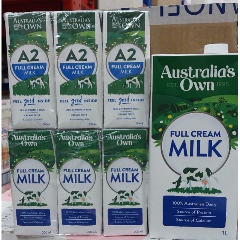 THÙNG 24H-200ML SỮA TƯƠI A2 -OWN.ÚC.HÀNG NK