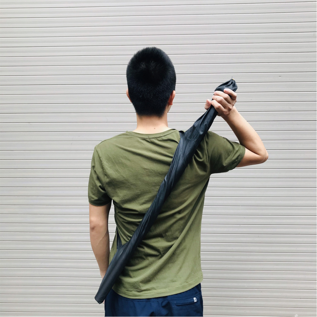 [Màu Đen 71cm + Túi] Gậy Bóng Chày Bằng Thép Màu Đen Dài 71cm Tặng Kèm Túi Đựng Cao Cấp - Hợp Kim Thép Cứng Amalife