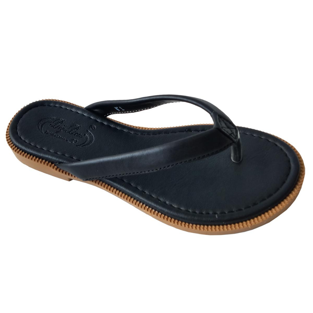 Dép Xỏ Ngón Nữ Da Bò Thật BIGGBEN HKD451