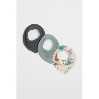 Set 3 yếm cổ cho bé HM auth