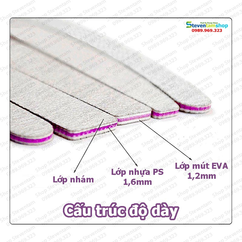 Dũa móng tay O.P.I loại dày - 5 mẫu
