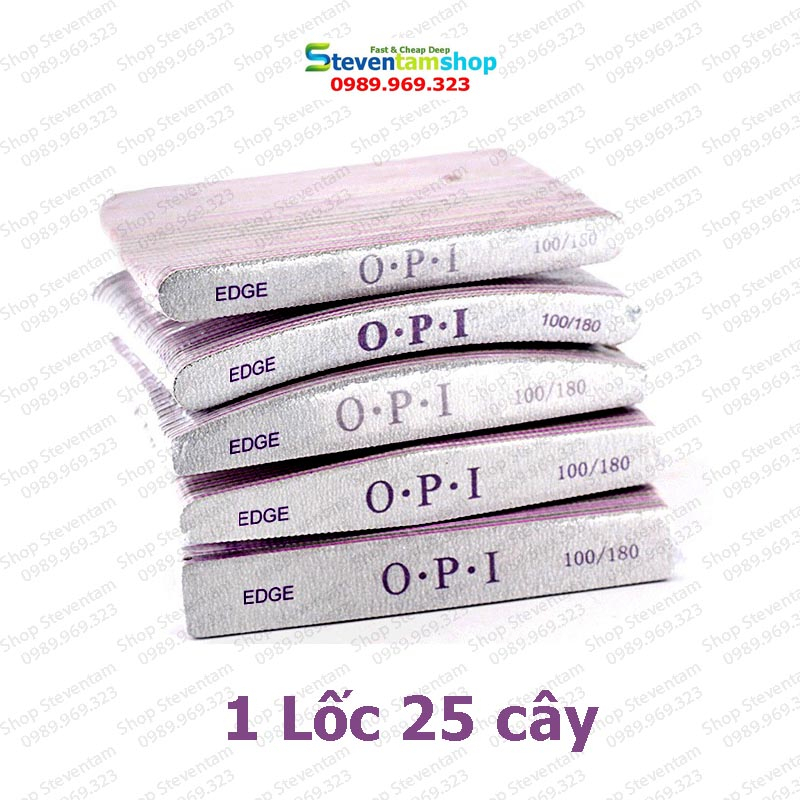 Dũa móng tay O.P.I loại dày - 5 mẫu