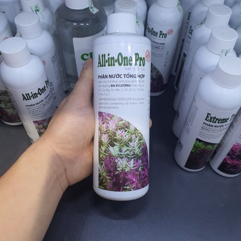 PHÂN NƯỚC TỔNG HỢP ALL IN ONE PRO - Phân nước thuỷ sinh chất lượng cao - Shop chuyên sỉ phụ kiện cá cảnh