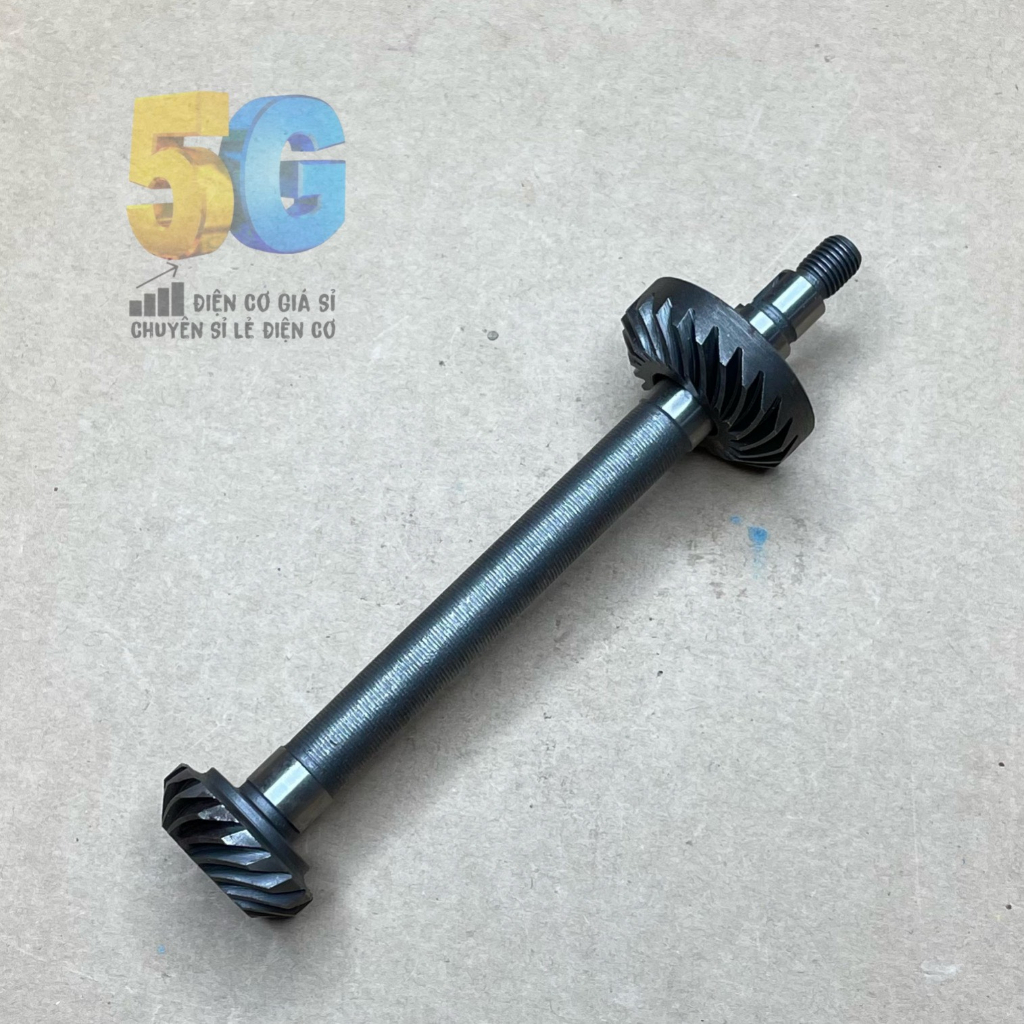 Nhông Côn Bánh Răng Cây Có Trục Dài 145mm Thay Cho Máy Khoan Đục Hitachi PR38 PR38E Hoặc Các Máy Nhái Trên Thị Trường