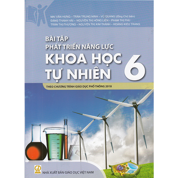 Sách - Bài tập phát triển năng lực Khoa học tự nhiên 6 (Theo chương trình GDPT 2018)
