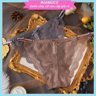  Quần Lót Nữ  Quần Lót Ren Sexy Cao Cấp Mềm Mại Dây Điều Chỉnh Được - R39 