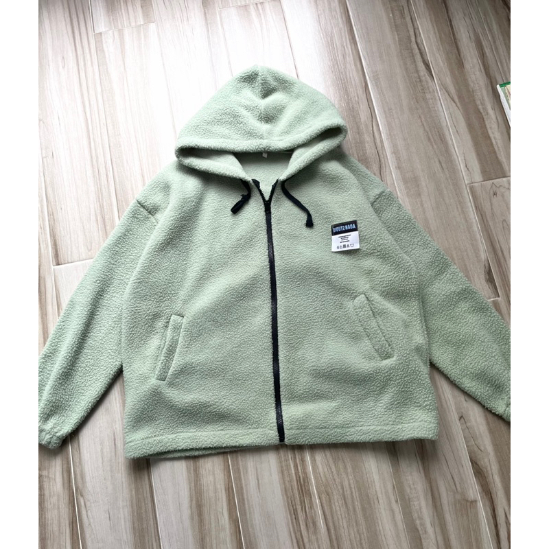 áo khoác xanh mint ulzzang oversize