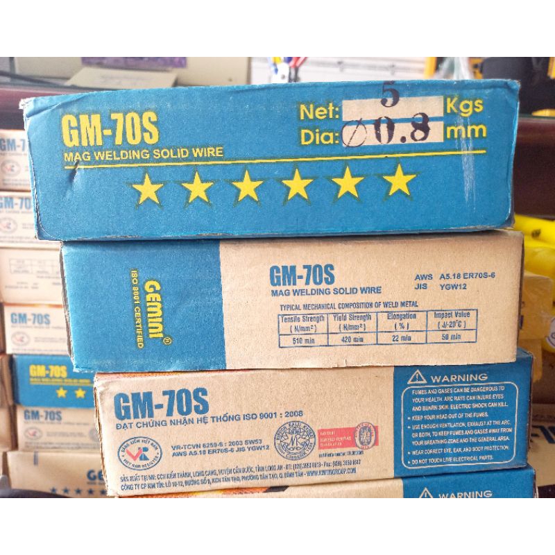Cuộn Dây hàn mig kim tín GM-70S  0.8mm