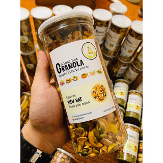 Ngũ cốc Granola siêu hạt thơm ngon dễ ăn phù hợp cho mọi chế độ dinh dưỡng và lứa tuổi