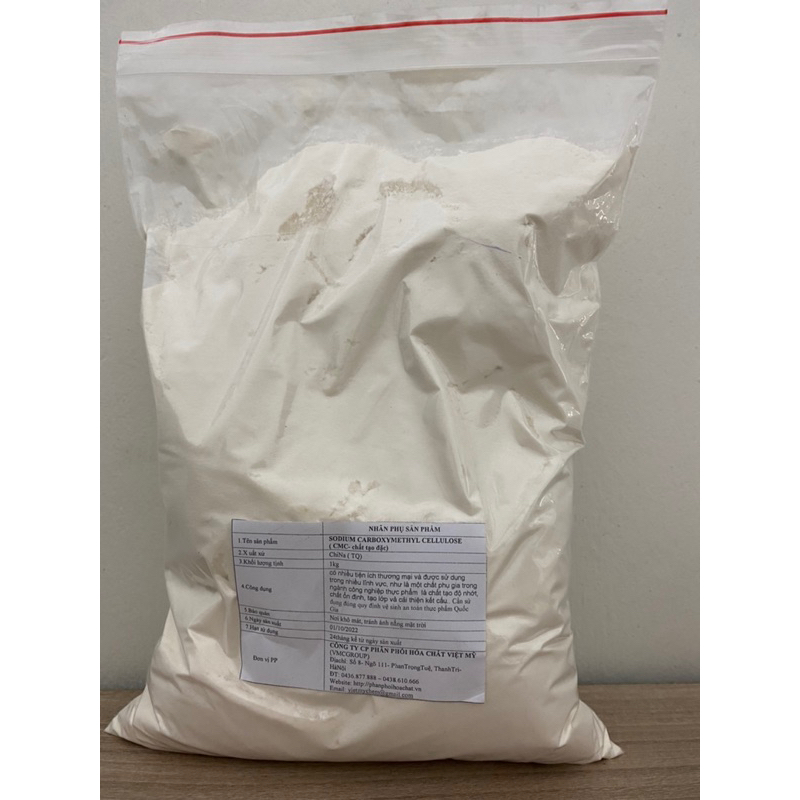 1Kg CMC CHẤT TẠO ĐẶC TẠO ZEO HÀNG THỰC PHẨM
