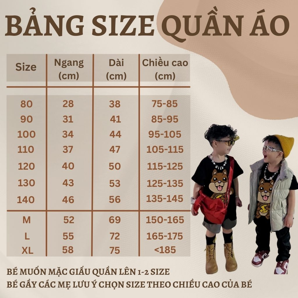 Áo thun trẻ em SAMY KIDS áo phông cho bé trai, bé gái tay lỡ unisex vải cotton Guci