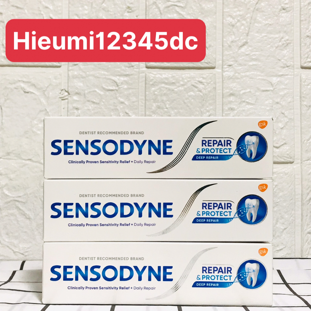 Kem đánh răng Sensodyne Repair & Protect Extra Fresh 100g