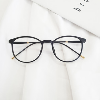 Gọng kính kim loại càng bọc nhựa Glasses Garden dáng bầu 1216 - Có lắp mắt cận theo yêu cầu