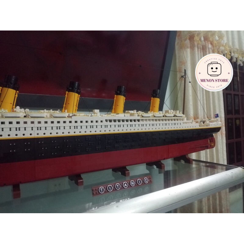 Đồ chơi lắp ráp 6998 8998 77000 82996 10294 Mô hình Tàu Titanic siêu to - Xếp hình thông minh