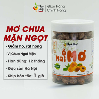 Ô mai xí muội mơ chua mặn ngọt Phan Huệ 100gr 300gr 500gr giảm ho rát họng đặc sản Hà Nội