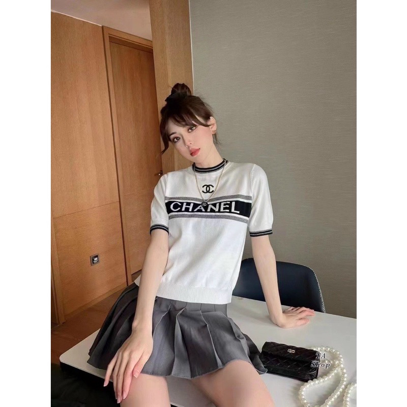 Siêu Phẩm Áo Len Phối Chữ Sang Chảnh Mã ĐL32