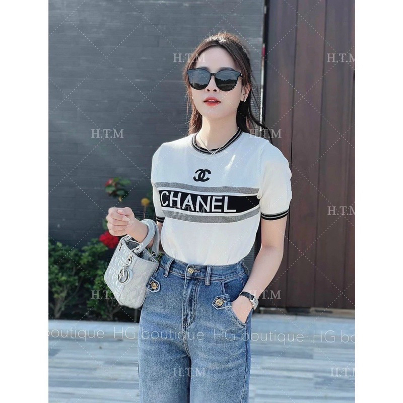 Siêu Phẩm Áo Len Phối Chữ Sang Chảnh Mã ĐL32