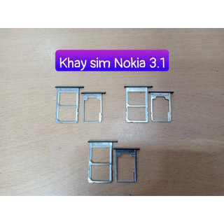 Khay sim Nokia 3.1 (bộ 2 khay sim)