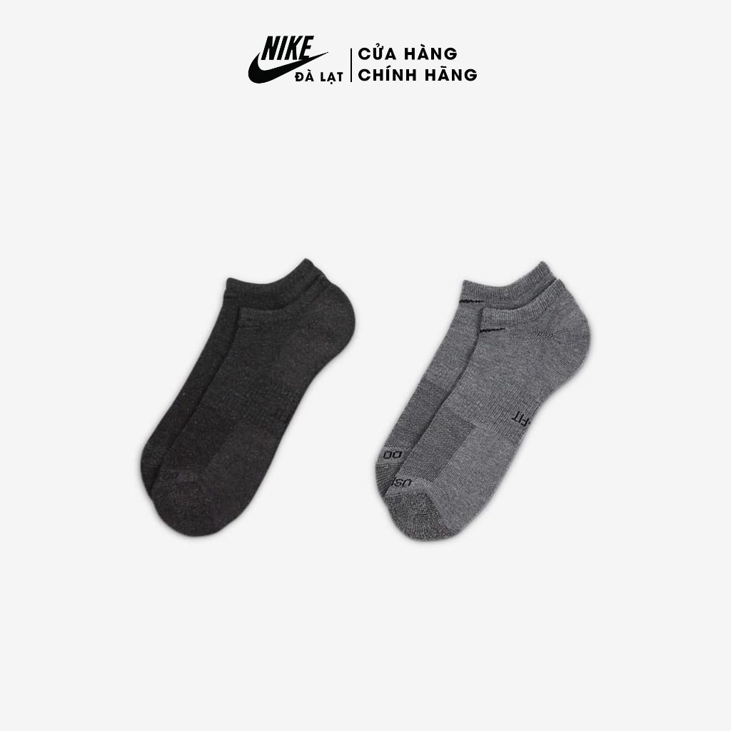 Tất cổ ngắn chính hãng Nike Everyday Plus Cushioned DQ6449-902 Vớ thể thao nam nữ