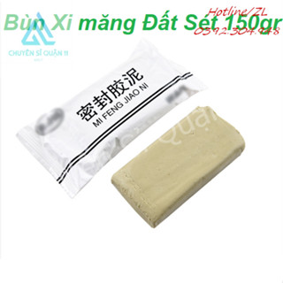 Keo Xi Măng Dẻo Bịt Tường 150gr , Đất Sét Tự Khô Bịt Lỗ Điều Hoà, Keo Bùn Chống Thấm, Giảm Tiếng Ồn, Chống Thấm Tường