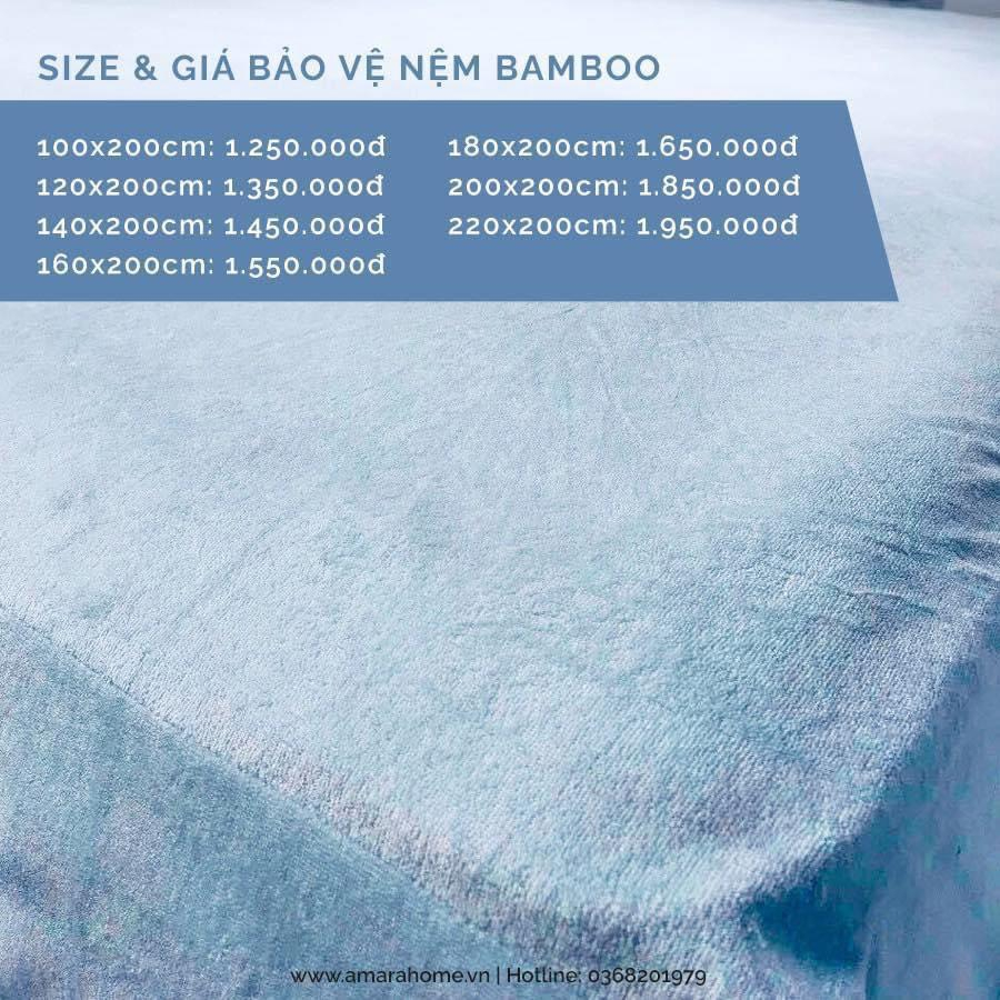 BẢO VỆ ĐỆM BAMBOO NGĂN NƯỚC