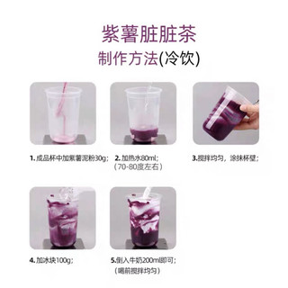 Bột Khoai tím Dừa Cha Xiang 100g (Tách từ túi 1Kg)