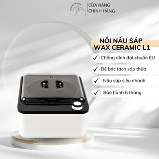   HOẢ TỐC 2H  NỒI NẤU SÁP WAX LÔNG MÁY ĐUN SÁP WAX CHỐNG DÍNH CERAMIC LOẠI 1 BH 6 THÁNG 