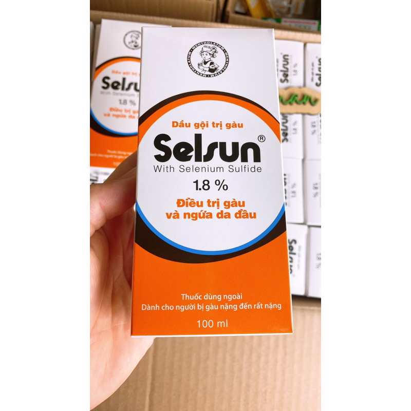 Dầu gội hỗ trợ trị gàu Selsun 1.8% - Hỗ Trợ trị gàu và ngứa da đầu Ju An
