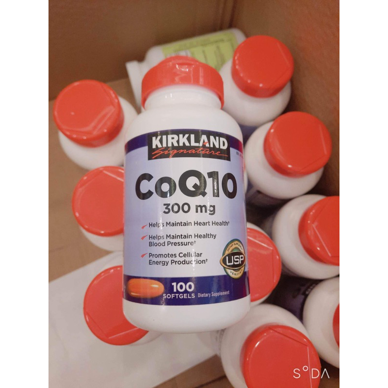 Viên uống hỗ trợ tim mạch CoQ10 Kirkland 100 viên - Mỹ