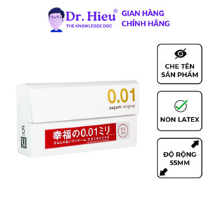 Bao Cao Su Sagami 001 Non Latex Siêu Mỏng 01 Hộp Dr Hieu Knowledge