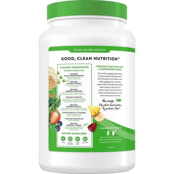 Bột đạm thực vật hữu cơ Orgain’s protein powder 1.22 kg