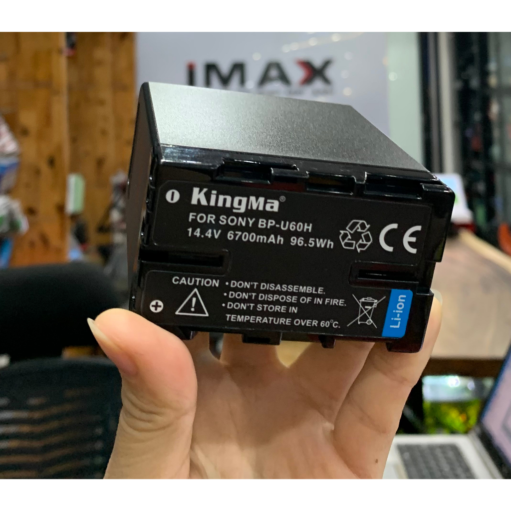 Pin máy ảnh Kingma cho Sony BP-U60H