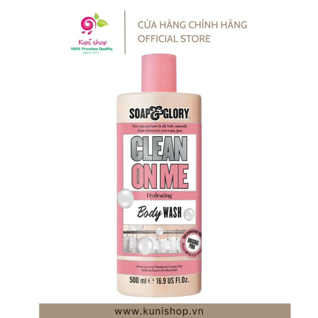 Sữa Tắm Soap And Glory - Clean On Me Creamy Clarifying Shower Gel