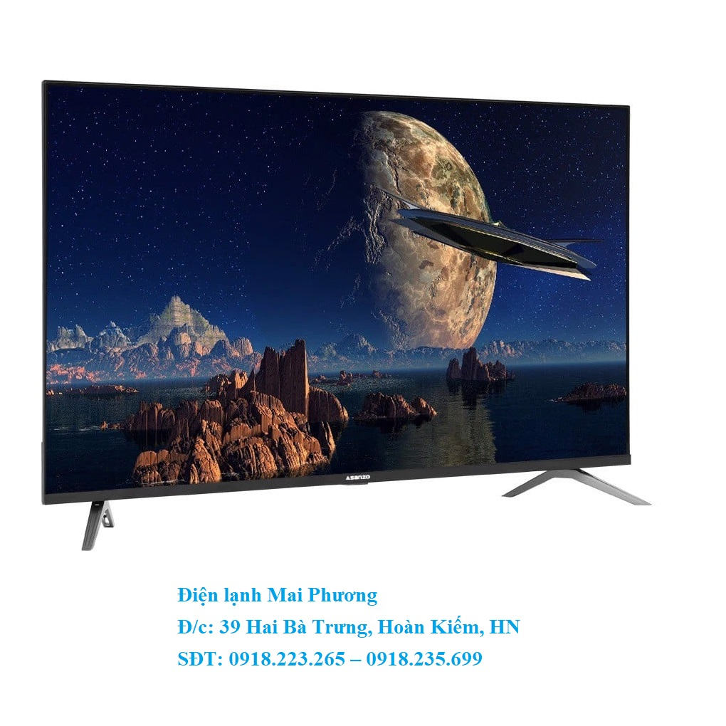 Smart Tivi Islim Asanzo 43 Inch Model 43E8 - Hàng chính hãng (Bảo hành 24 tháng)