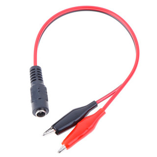 Dây chuyển jack DC cái ra kẹp cá sấu