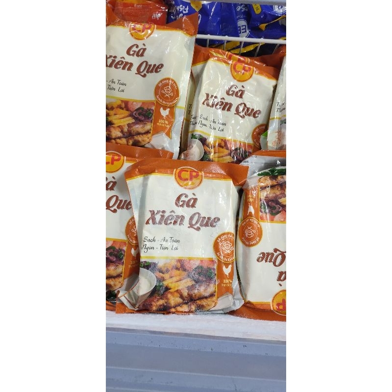 Combo 4 gói gà xiên que 500gr