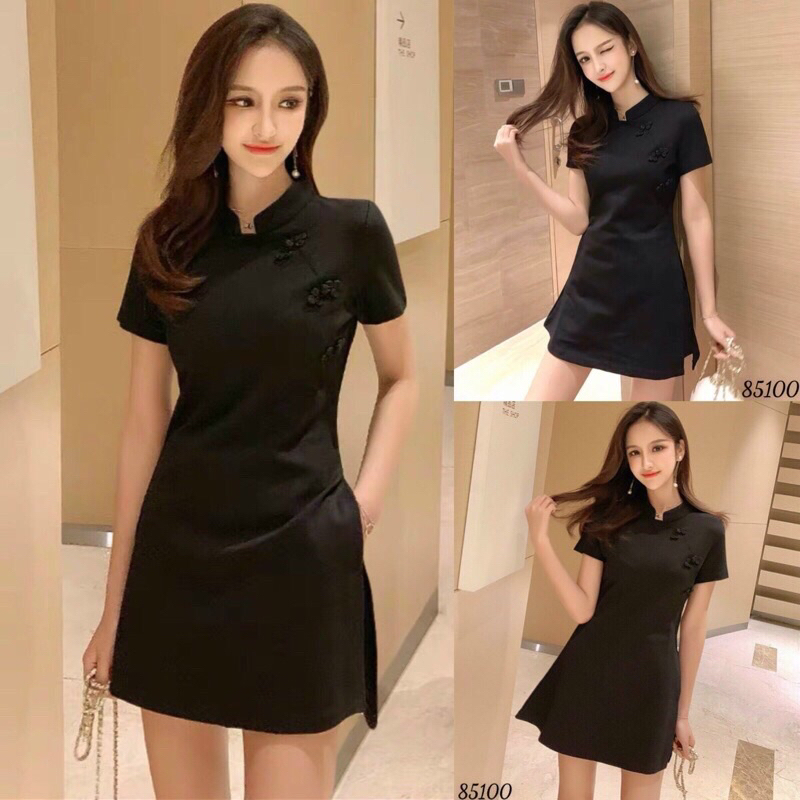 Đầm đẹp đồng giá full size 40-72kg _ Set bộ áo phối lưới hoa cổ vest quần short