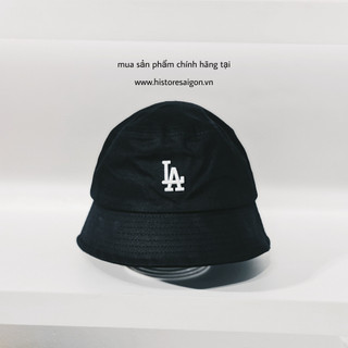 [HÀNG CHÍNH HÃNG] Nón MLB nâu - LA đen - Code 3ACP7701N - Ship MLB Hàn Full Hidden Tag