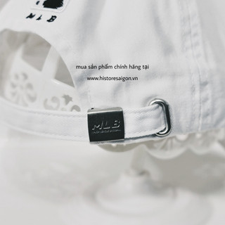 [HÀNG CHÍNH HÃNG] Nón MLB nâu - LA đen - Code 3ACP7701N - Ship MLB Hàn Full Hidden Tag