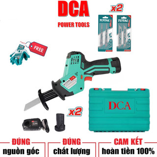 Dca máy cưa kiếm dùng pin 12v/2ah adjf15ek & adjf15z
