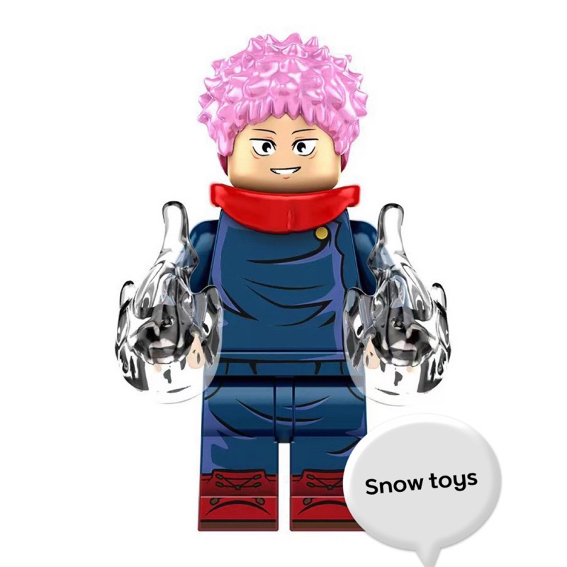 Minifigures Jujutsu Kaisen - Mô hình Yuji Itadori Gojo Satoru Megumi Nobara Geto Suguru Ryomen Sukuna Hua Yu Leaky Coral