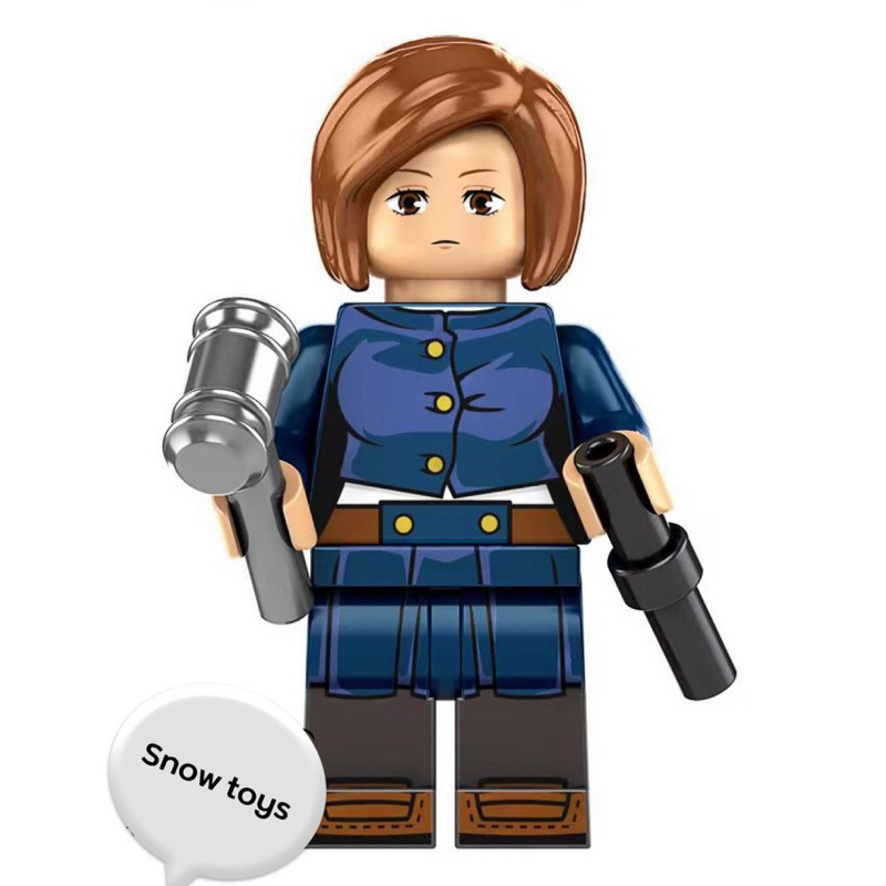 Minifigures Jujutsu Kaisen - Mô hình Yuji Itadori Gojo Satoru Megumi Nobara Geto Suguru Ryomen Sukuna Hua Yu Leaky Coral