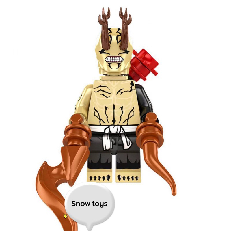 Minifigures Jujutsu Kaisen - Mô hình Yuji Itadori Gojo Satoru Megumi Nobara Geto Suguru Ryomen Sukuna Hua Yu Leaky Coral