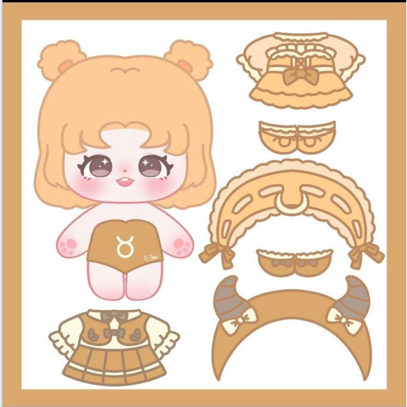 Búp bê giấy CHIBI