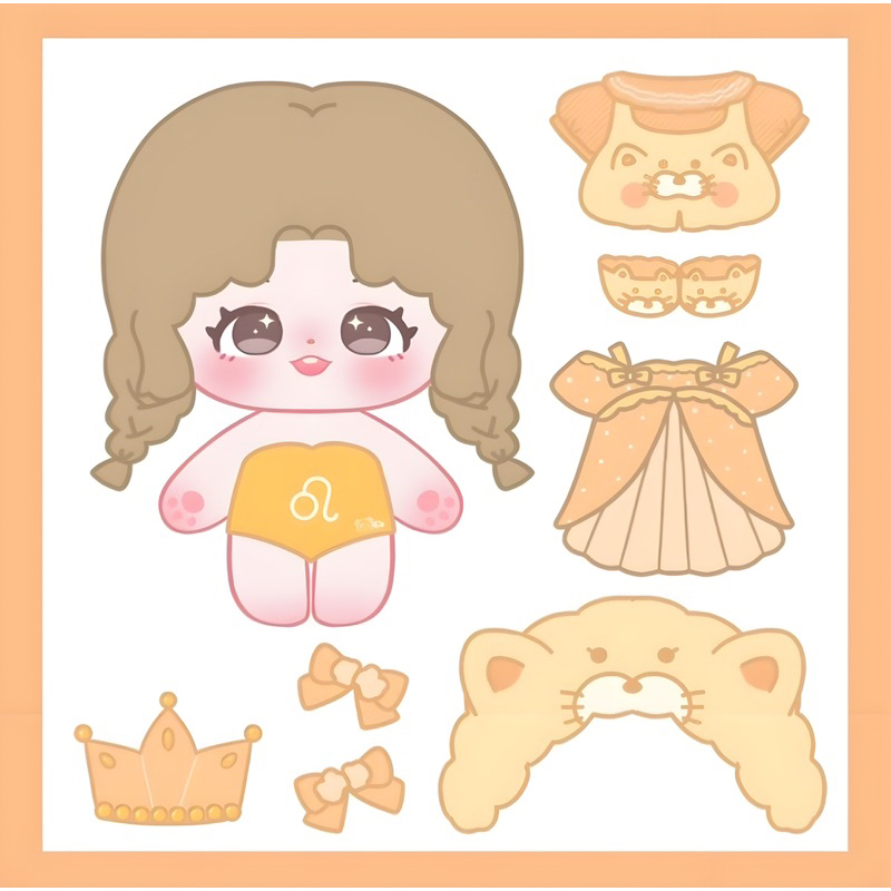 Búp bê giấy CHIBI