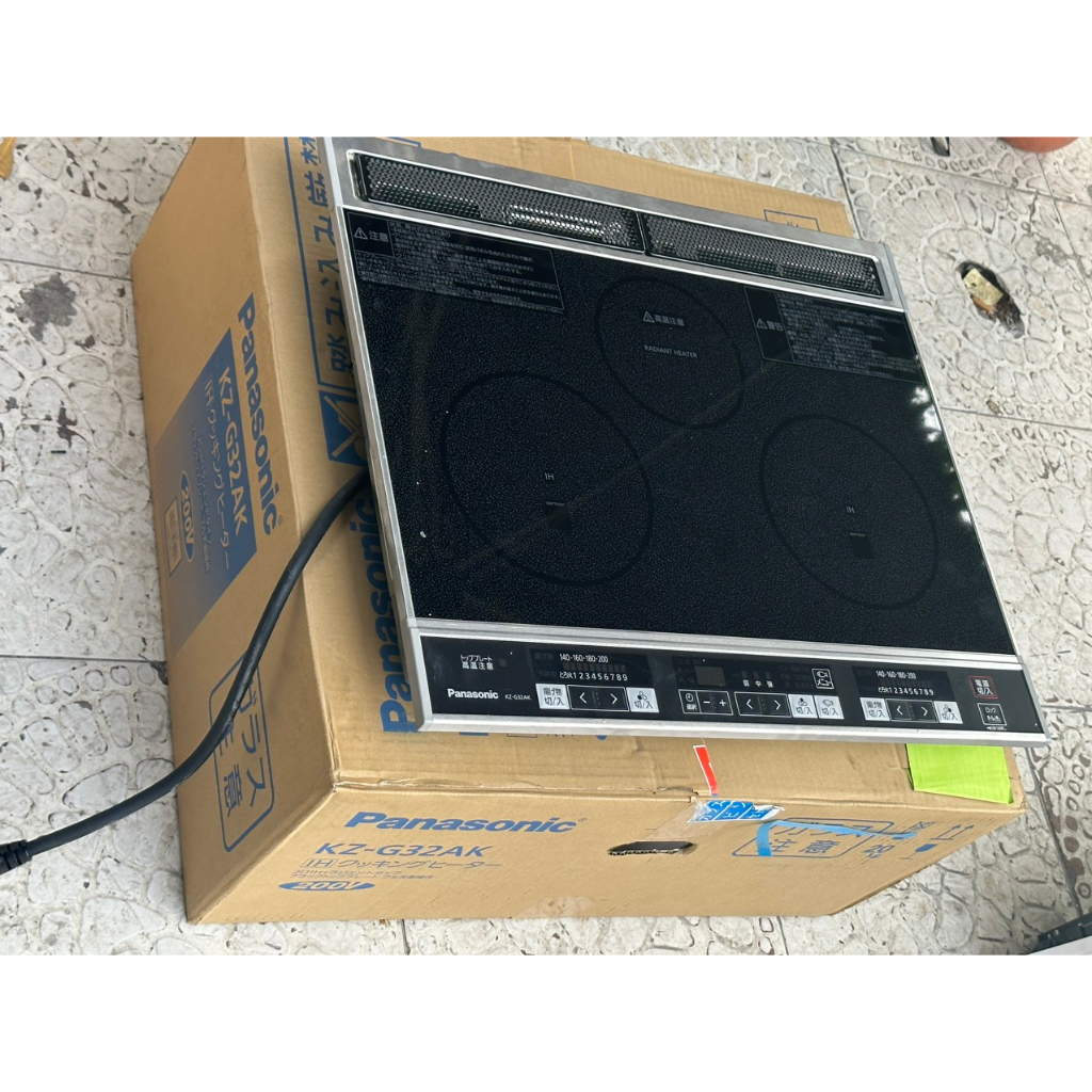 Bếp từ PANASONIC KZ-G32AK không lò nướng, sx 2022
