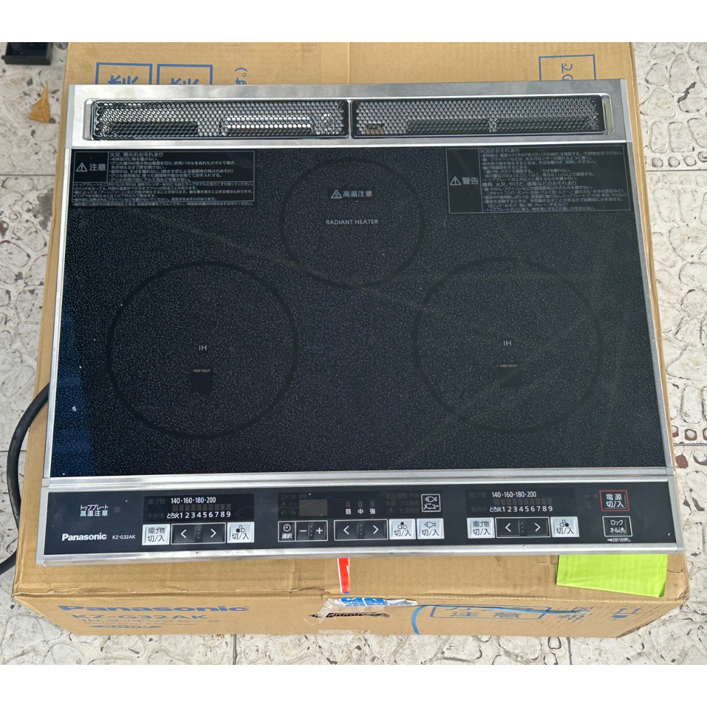 Bếp từ PANASONIC KZ-G32AK không lò nướng, sx 2022